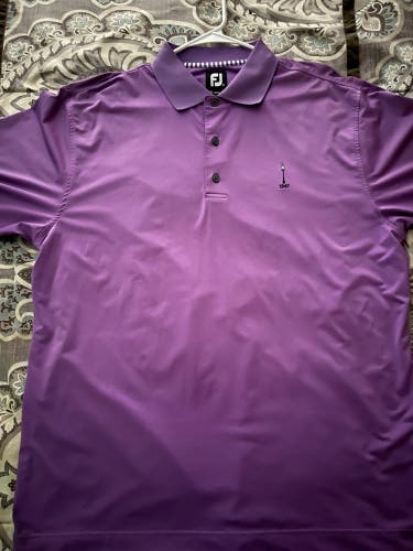 Mens large footjoy shirt