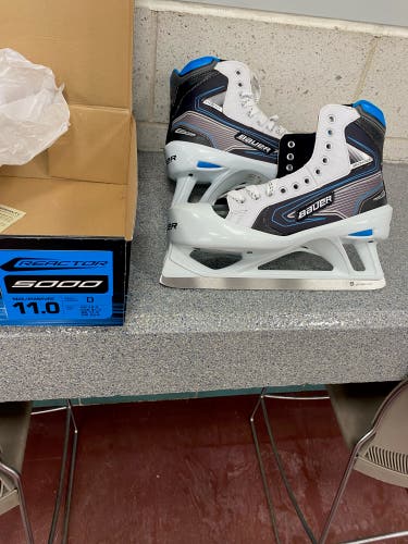 Bauer Reactor 5000 Hockey Goalie Skates Regular Width Size 11