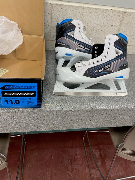 Bauer Reactor 5000 Hockey Goalie Skates Regular Width Size 11