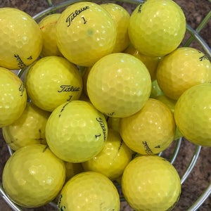 36 Titleist NXT Tour S Yellow AA-AAA Shag to Value Condition Used Golf Balls