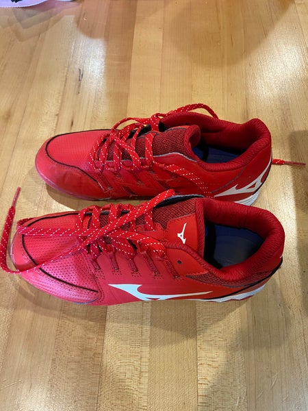 Mizuno Softball Cleats - Red
