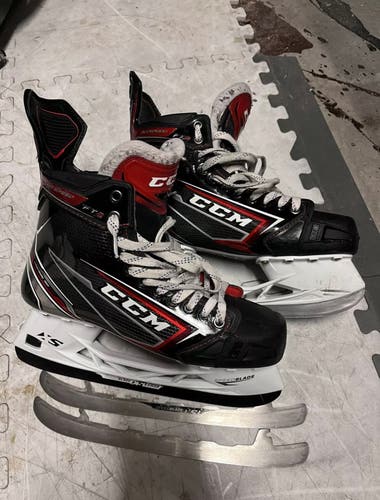 Used CCM Jet Speed FT 2 Ice Hockey Skates Senior Size 10 D with Two Sets Of Steel!