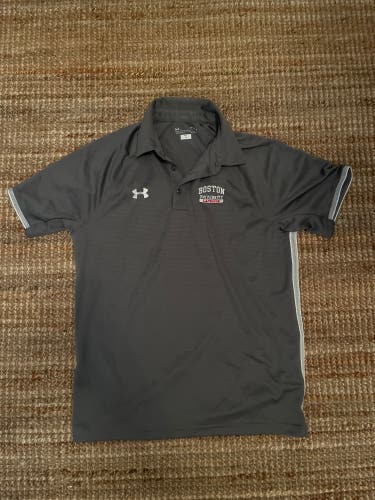 Boston University Mens Lacrosse Dri-Fit Polo