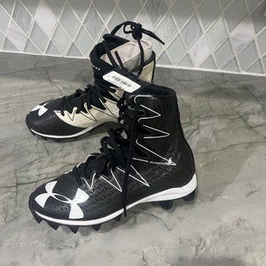 Black Unisex Molded Cleats Under Armour Cleats