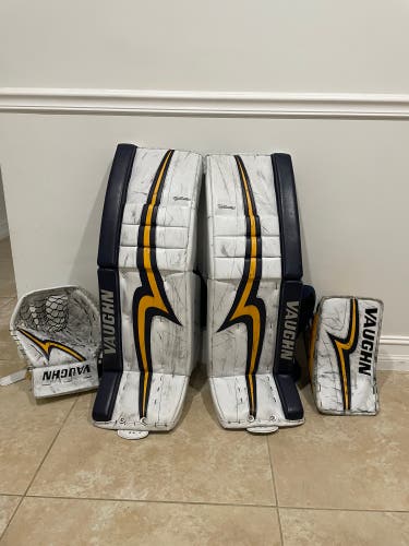 35+2" Regular Pro Stock Pro V Elite Goalie Full Set
