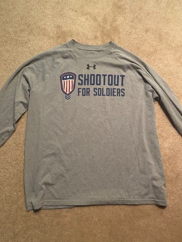Shoutout For Soldiers LS UA Tee