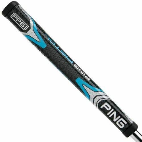 Ping PP61 Pistol Putter Grip Oversize Authentic PING Putter Grip Black/Blue USA