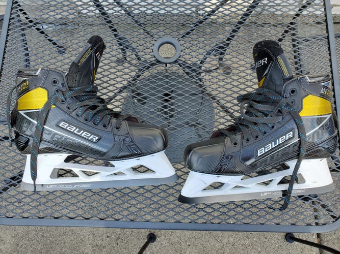 Bauer Ultrasonic Goalie Skates Senior Size 9D Used / excellent!