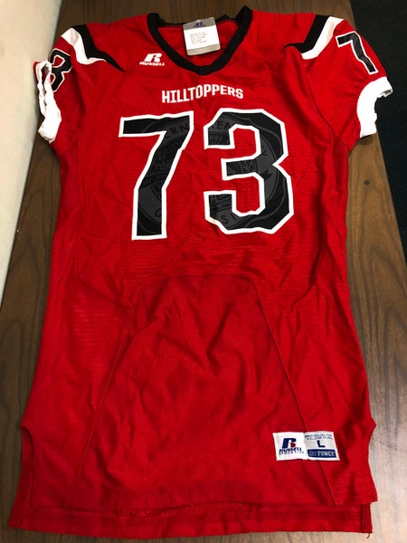WKU Red New Large Russell Athletic Football Jersey (Western