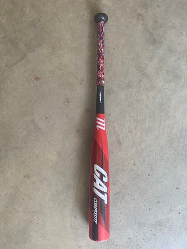 Used USSSA Certified 2018 Marucci Composite CAT Composite Bat (-10) 19 oz 29"
