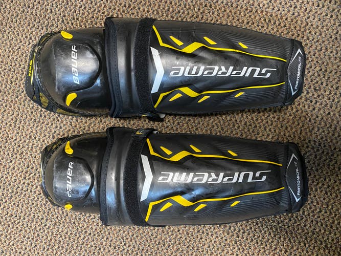 Used Bauer Supreme TotalOne NXG Shin Pads Senior 14"