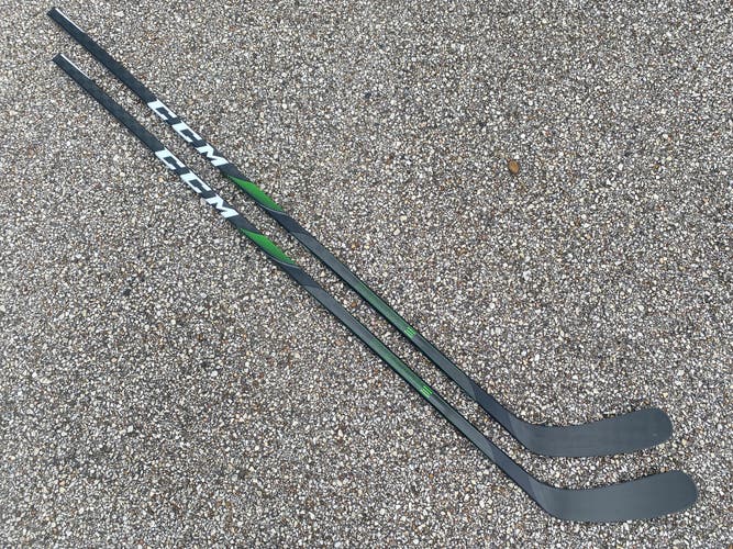2 PACK CCM RibCor Trigger 4 Pro Stock Hockey Stick Grip 75 Flex Left P90 8915