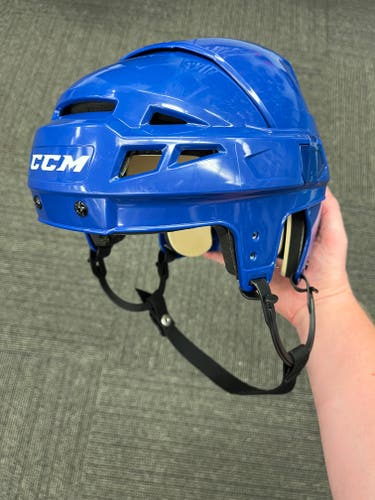 CCM V08 Hockey Helmet Pro Stock Large Royal Blue