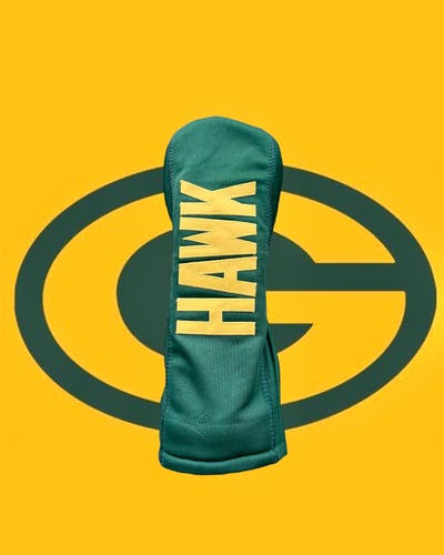 Green Bay Packers AJ Hawk Fairway Wood Head Cover