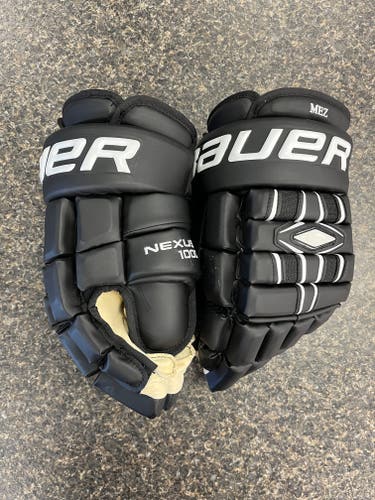 Bauer Nexus 1000 Leather Hockey Gloves Pro Stock