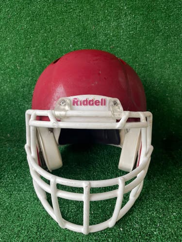 Adult Large - Riddell Speed Football Helmet - Red