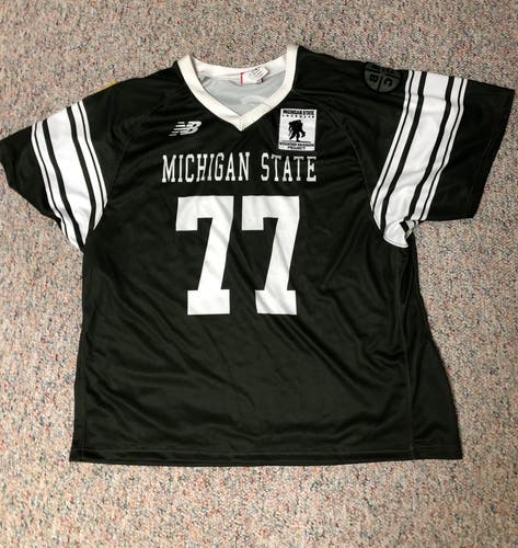 Michigan State Lacrosse Jersey #77