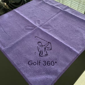 Golf bag towel 2 pc set new By Golf 360 degrees