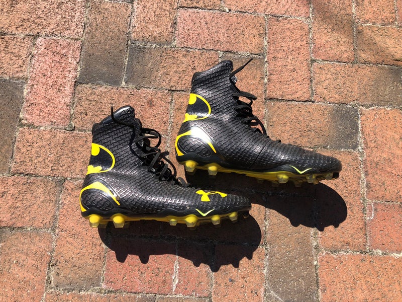 Under Armor Batman Highlight Cleats Size 10
