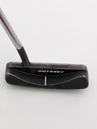 Used Men's Odyssey Right Handed Blade White Hot Pro #2 Putter Uniflex 35"