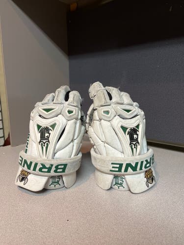 Used Cleveland State Player's Brine 14" King V Lacrosse Gloves