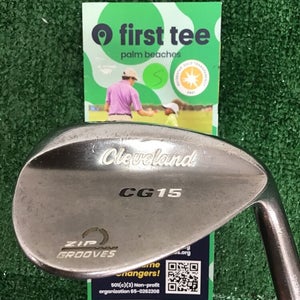 Cleveland CG15 Zip Grooves 58* Wedge With Steel Shaft
