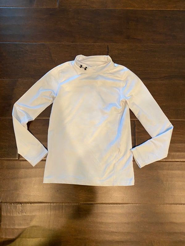 Under Armor Youth Oakland Athletics MBA Grey Long Sleeve Shirt , Large