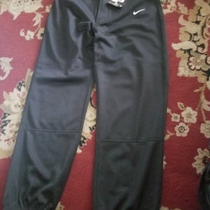 Black Youth Unisex New Medium Nike Game Pants