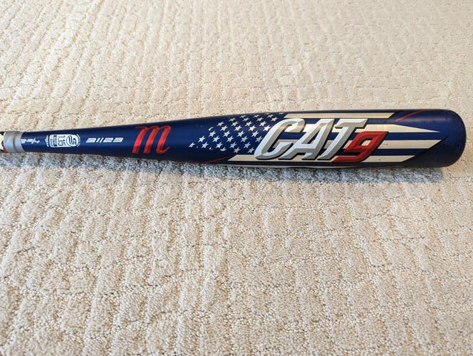 Used Marucci Cat 9 31/23 Drop -8 Pastime Edition 23 oz 31" -- GREAT CONDITION