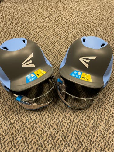 2-Pack EASTON Ghost Softball helmets Med/Large