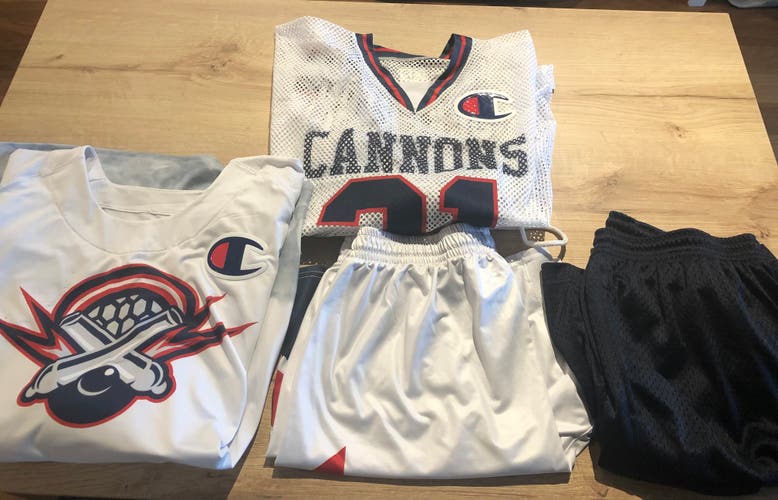 Game worn PLL Champion jerseys