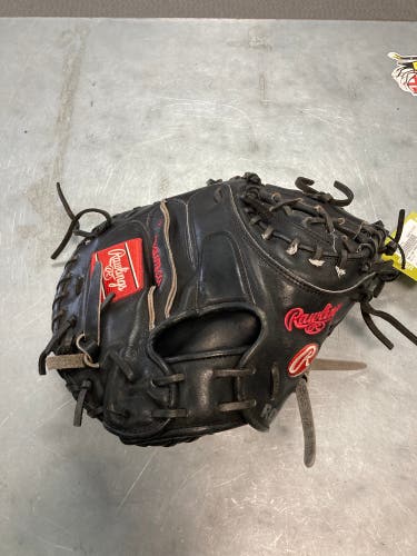 Black Rawlings Heart Of The Hide Catcher’s Glove, Used. 34” *Amazing Shape!*