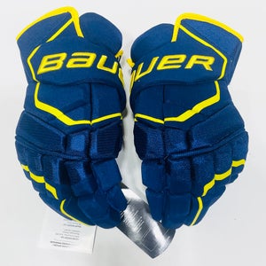 Mika Zibanejad TEAM SWEDEN OLYMPIC Bauer Supreme 2S Pro Hockey Gloves-15"-Single Layer Palms