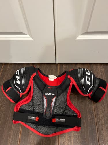 Junior Used Medium CCM JetSpeed FT350 Shoulder Pads