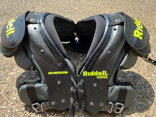 Used Large Riddell Surge Shoulder Pads