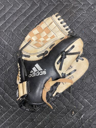! Adidas Leather Infield 10.5" Easy Close Baseball Glove