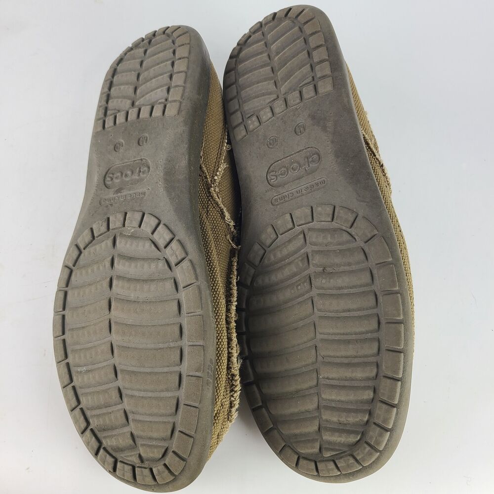 Crocs Avast 11716 Loafers Frayed Canvas 