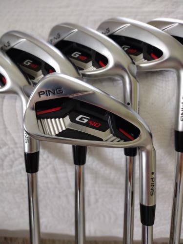Ping G410 Iron Set 5-PW+UW Black Dot Nippon AWT 2.0 Regular Flex Shaft