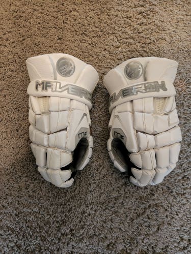 Used Player's Maverik M4 Lacrosse Gloves 13"