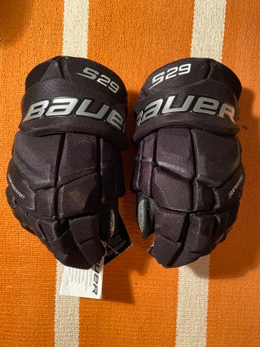 Bauer 14"  Supreme S29 Gloves NEW Black