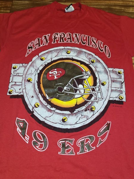 San Francisco 49ers Elite Helmet Team Shirt jersey shirt
