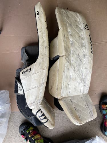 Warrior goalie pad RG4 size 28+1