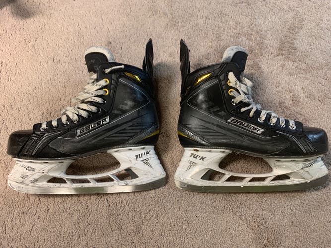 Used Bauer Extra Wide Width Size 8 Supreme 170 Hockey Skates