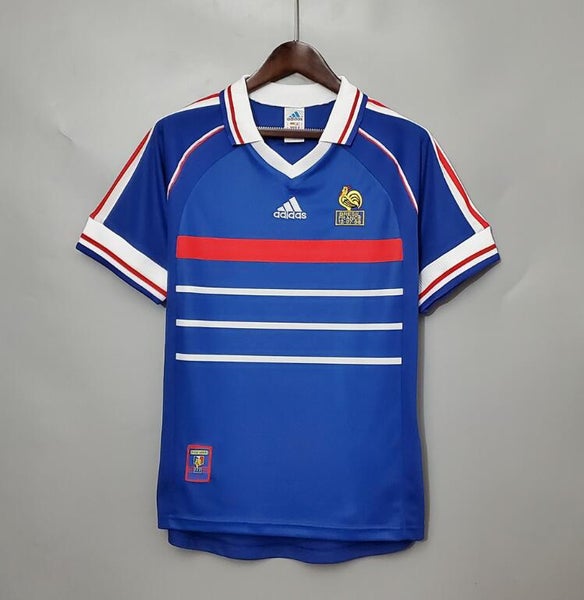 France Home 1998 Retro Jersey