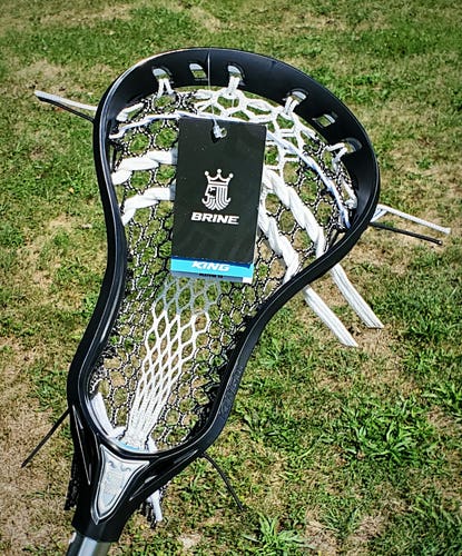 New Brine Strung King 2 Head Strung w/ Semi-Soft Mesh-NO OFFERS NO TRADES