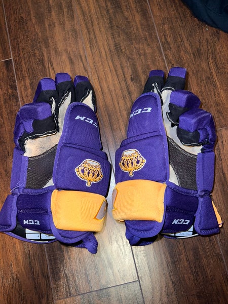Used CCM 14" Pro Stock Gloves