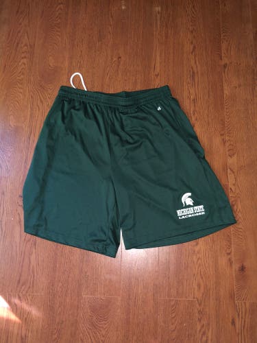 Michigan State Lacrosse XXL Shorts