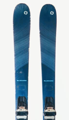 Used 2022 Blizzard Black Pearl 88 skis w/ Marker Squire 11 bindings, Size: 159 (Option 220406)