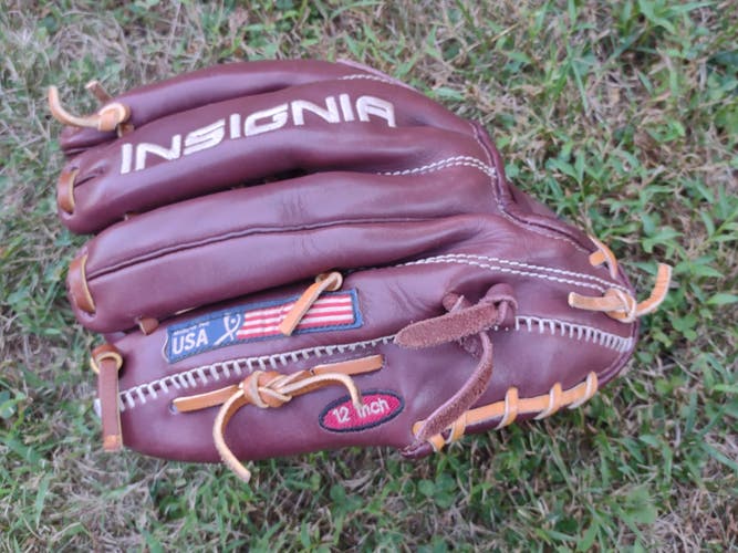 Baseball Monkey USA made Insignia All Out (formerly Nokona East) 12" Pitcher's glove
