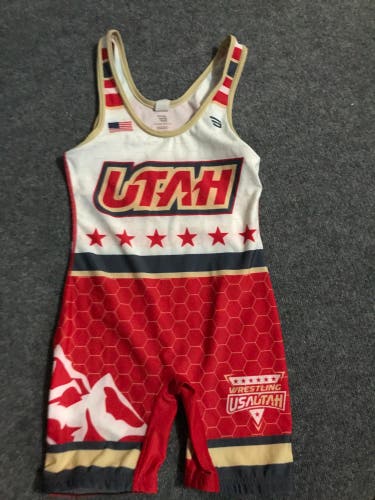 Used  Utah Wrestling Singlet